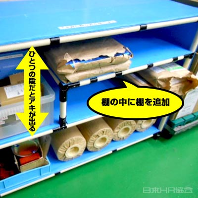 広いスペース分けてみる