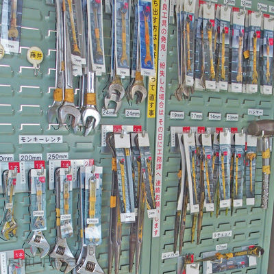たまにしか使わない工具はひと手間かけて共有管理