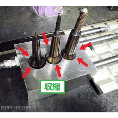 作業を分けて「熱・冷」同時進行