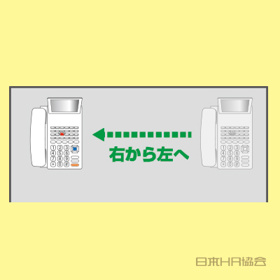 電話を動かし メモ取りやす化