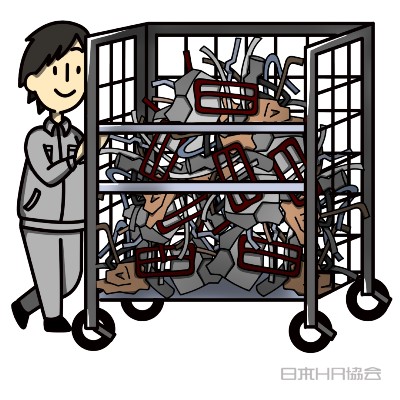 いつもの台車を拡大