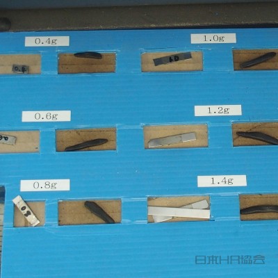 枠に入れて混在防止