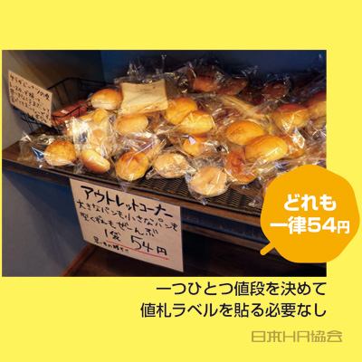 「同じ価格」で作業解消